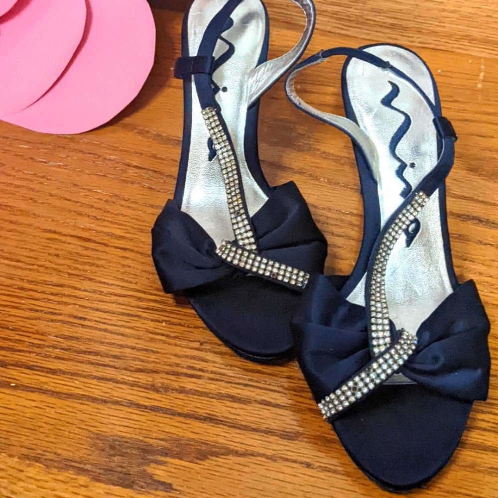 Nina rhinestone dress shoes